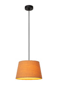 Lucide WOOLLY Hanglamp - Okergeel