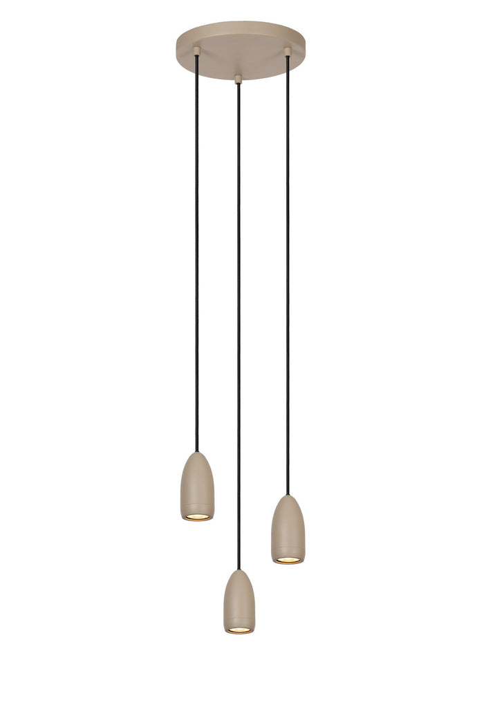 Lucide EVORA Hanglamp - Taupe