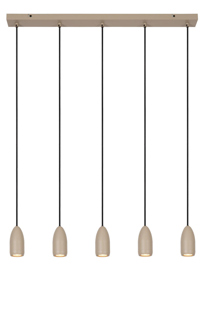 Lucide EVORA Hanglamp - Taupe