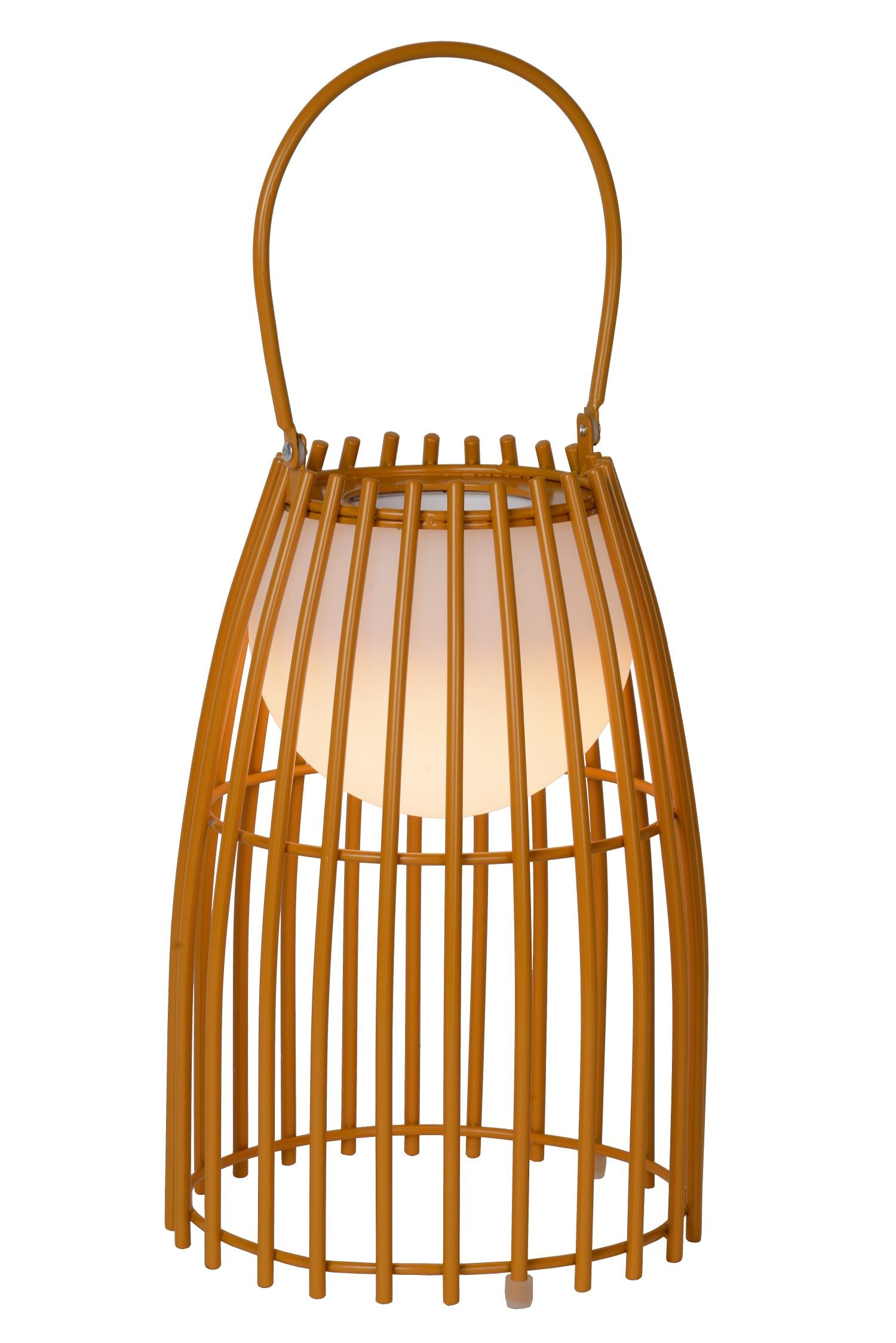 Lucide FJARA Tafellamp - Bruin