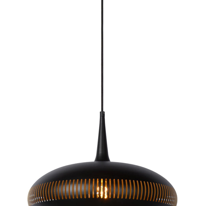 Lucide RAYCO Hanglamp 1xE27 - Zwart