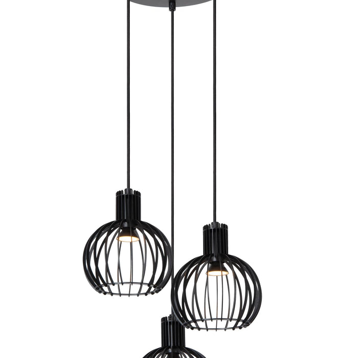 Lucide MIKAELA Hanglamp - Zwart