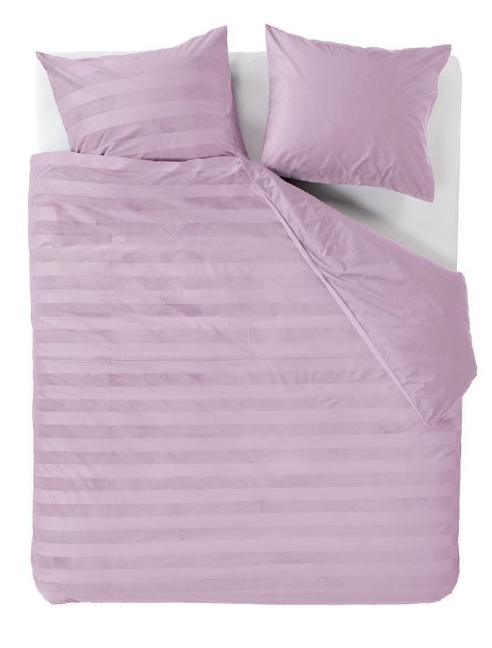 At Home Dekbedovertrek Velvet Soft Shine - lila