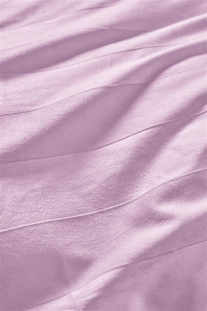 At Home Dekbedovertrek Velvet Soft Shine - lila