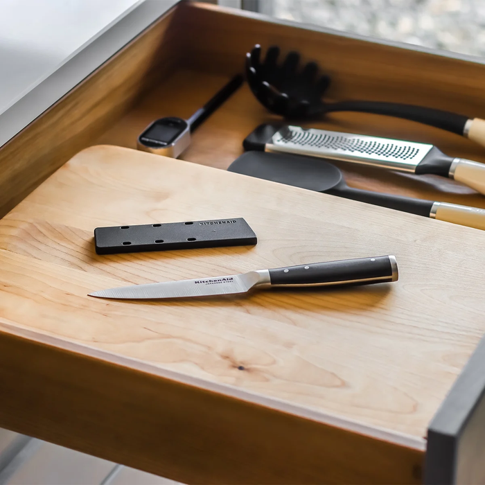 Officemes 11,5cm , Hoogwaardig Japans Koolstofstaal - Incl Hoes - Kitc