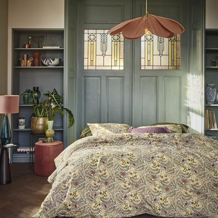 At Home Dekbedovertrek Flanel Outdoor - natural