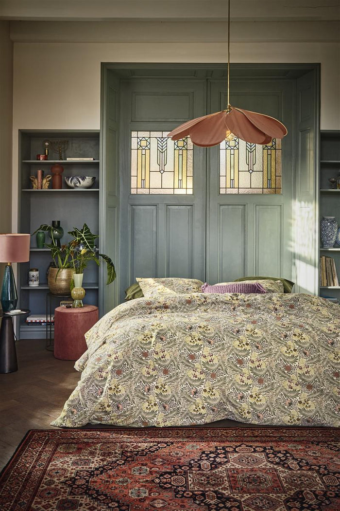 At Home Dekbedovertrek Flanel Outdoor - natural