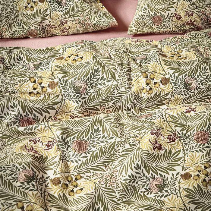 At Home Dekbedovertrek Flanel Outdoor - natural