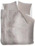 At Home Dekbedovertrek Velvet Textures - light grey