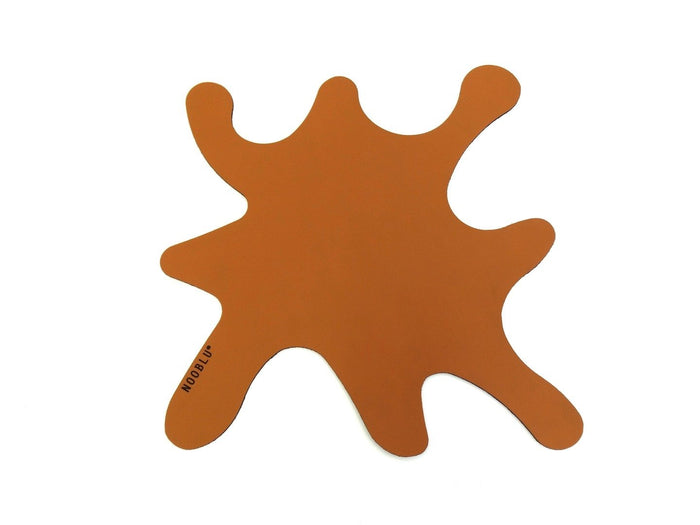 NOOBLU Deco onderlegger SPLASH - Cognac - 30 x 30 cm