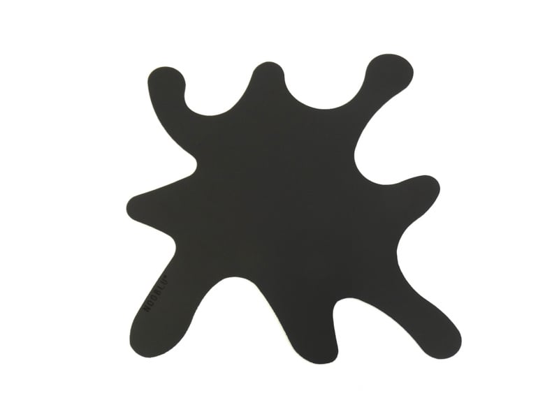 NOOBLU Deco onderlegger SPLASH -  black - 40 x 40 cm