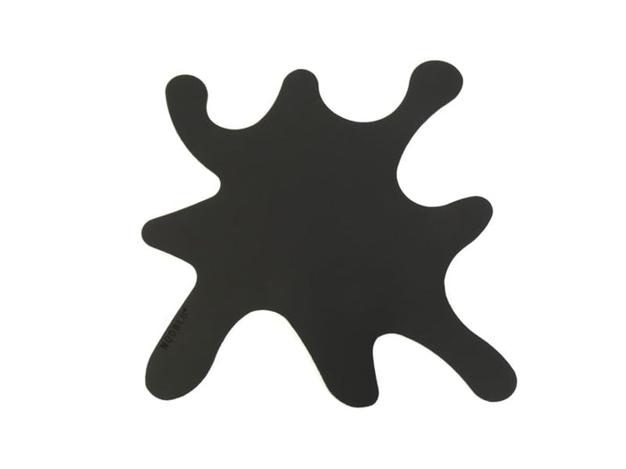 NOOBLU Deco onderlegger SPLASH -  black - 40 x 40 cm