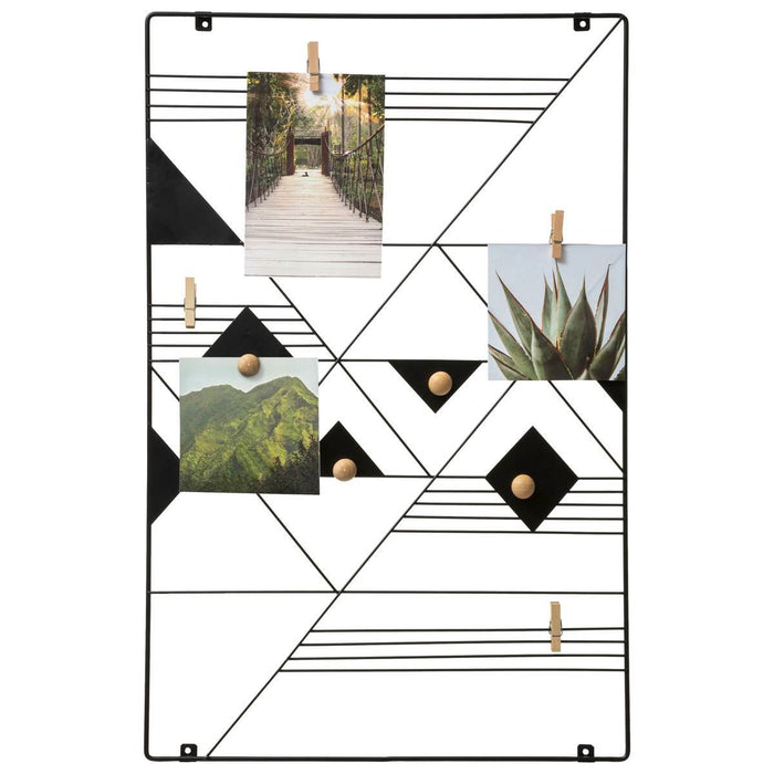 Atmosphera Fotohouder Elora - modern - zwart - metaal - 35 x 55 cm