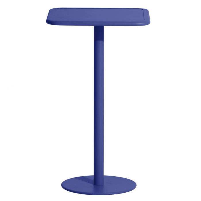 Week-end bistrotafel 60x60 H105 Blue