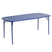 Week-end tuintafel 180x85 met dicht blad blauw