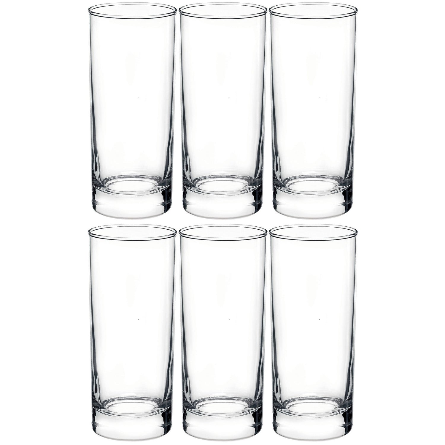 Bormioli Rocco Longdrinkglazen - 6 stuks - glas - 280 ml