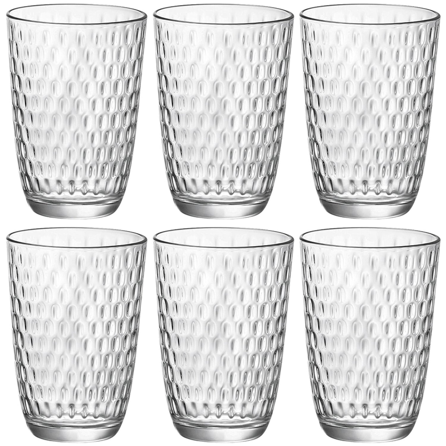 Bormioli Rocco Dr 1 inkglazen - 6x - transparant - glas - 390 ml