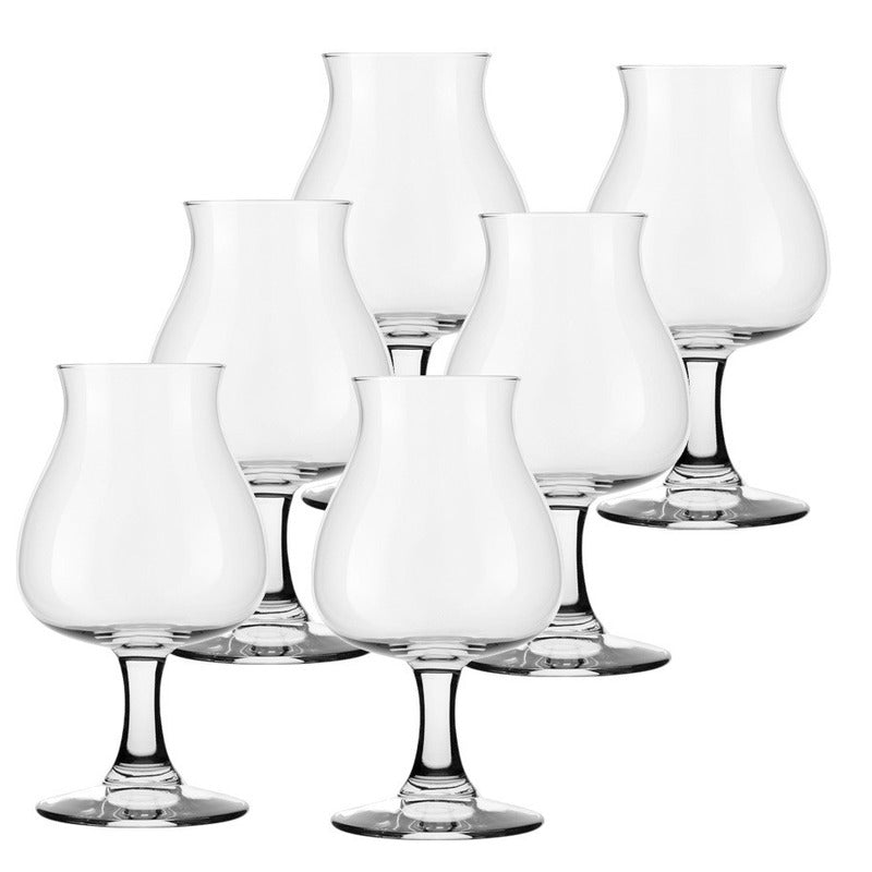 Royal Leerdam Bierglazen Mainz - 6 stuks - tulpglazen - 410 ml