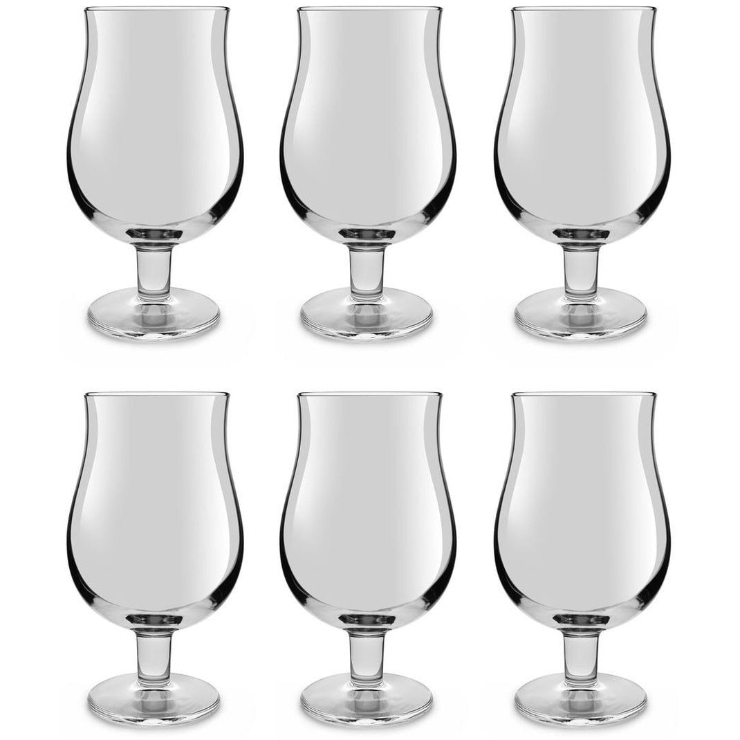 Royal Leerdam Bierglazen Mainz - 6x stuks - tulpglazen - 400 ml