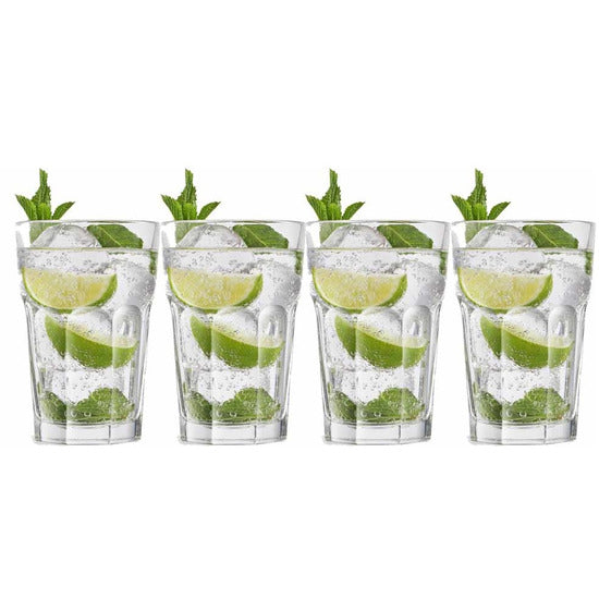 Cocktailglazen|Mojito - 4x stuks - 410 ml - Drinkglazen