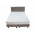 Bedworld Boxspring 120x220 - Medium - Linnenlook - Grijs (S21)