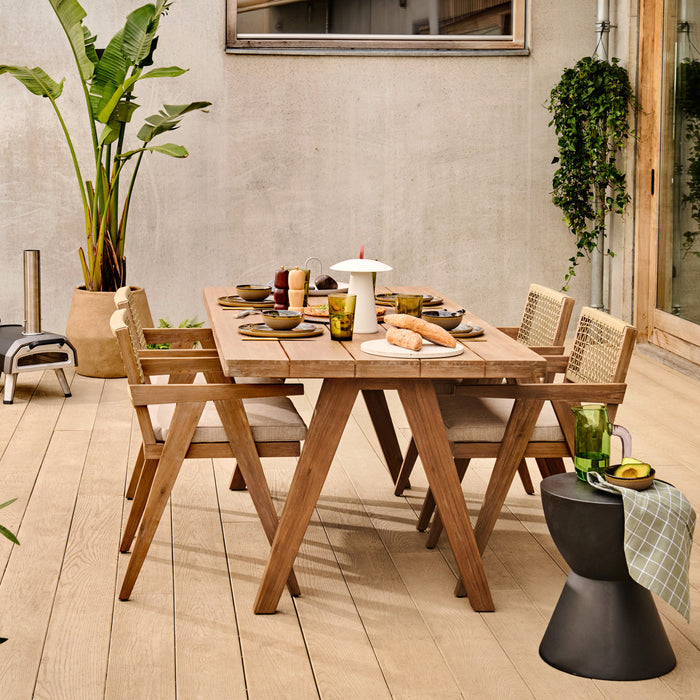 HKliving 70's Glassware Theeglas 0,4 L - Set van 4