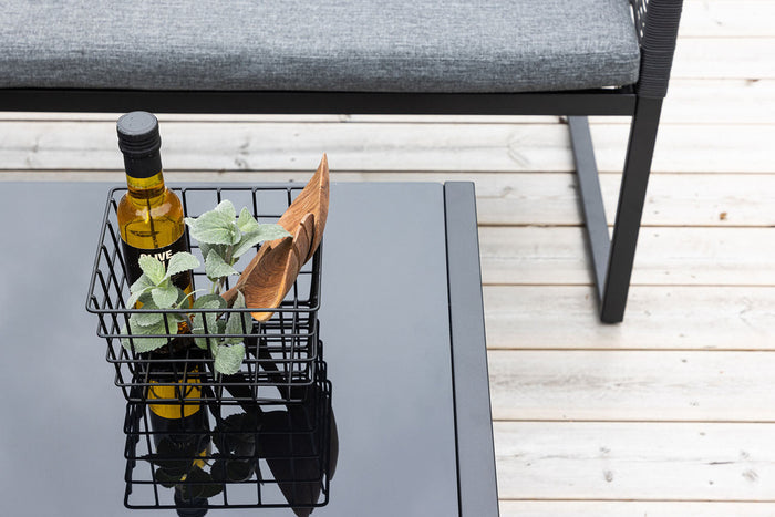 Rebellenclub Ocean Hoekloungeset - Zwart