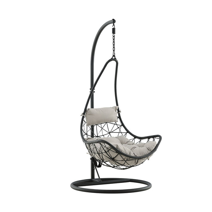 Rebellenclub Delta Hangstoel - Zwart