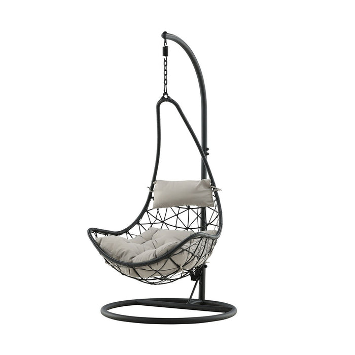 Rebellenclub Delta Hangstoel - Zwart