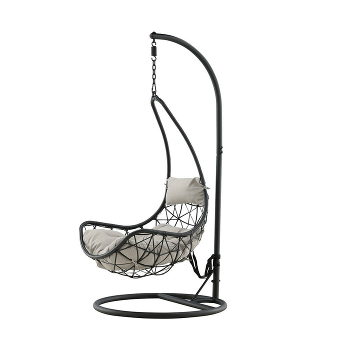 Rebellenclub Delta Hangstoel - Zwart