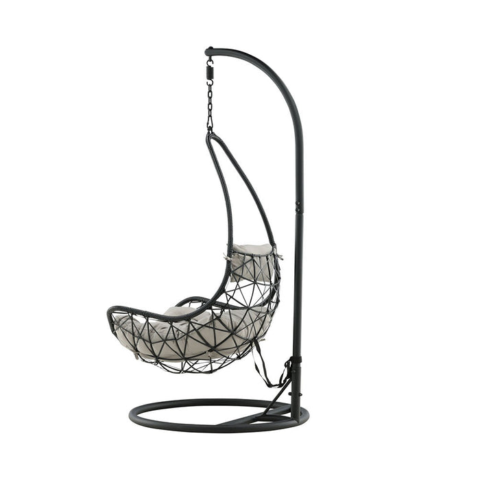 Rebellenclub Delta Hangstoel - Zwart