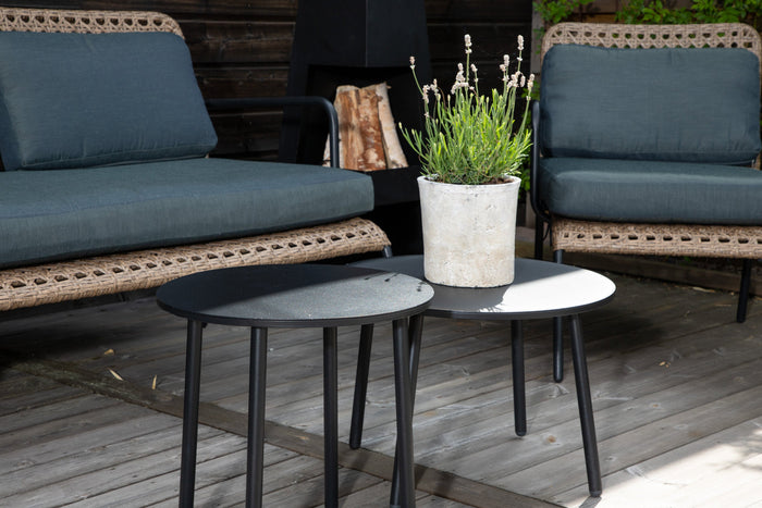 Rebellenclub Clove Loungeset - Naturel Rattan