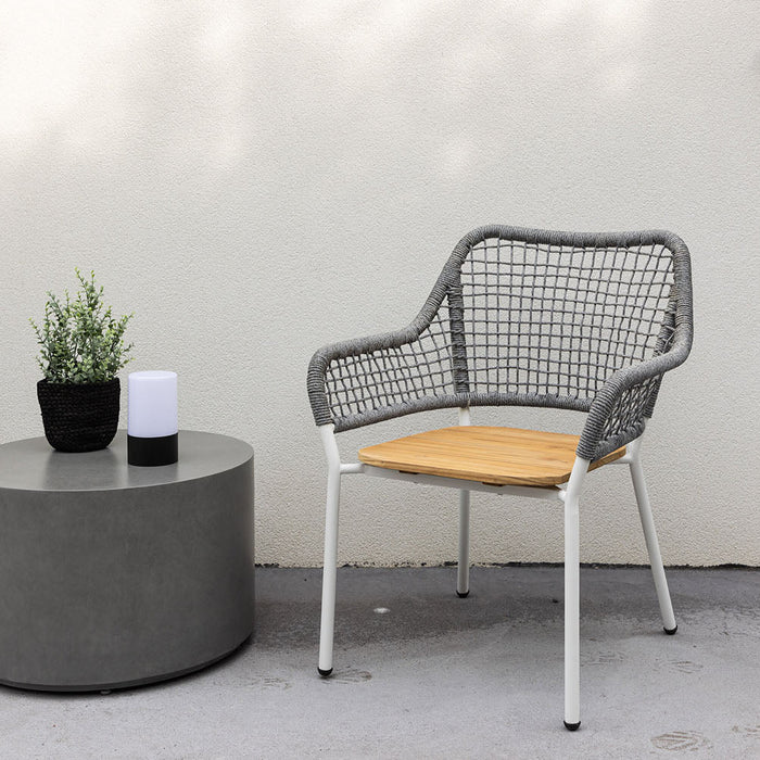 Rebellenclub Drift Tuinstoel - Grijs