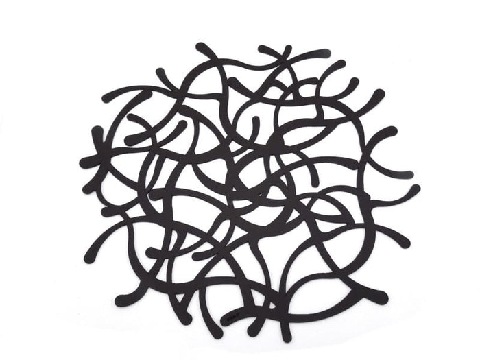 NOOBLU TUMBL onderzetters 15 cm -  brown - Set van 6