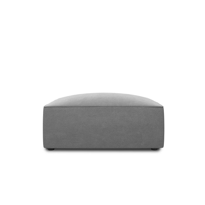 Windsor & Co Sao Hocker - Velvet  - Grijs