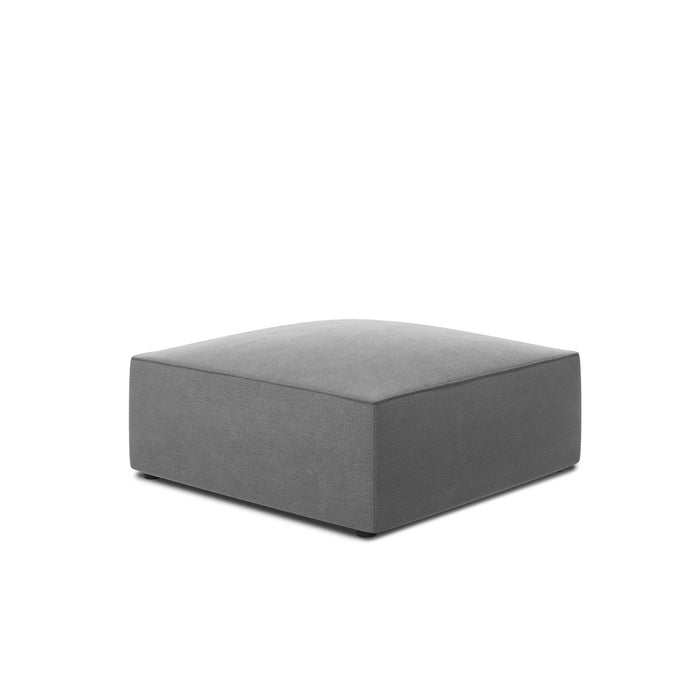 Windsor & Co Sao Hocker - Velvet  - Grijs