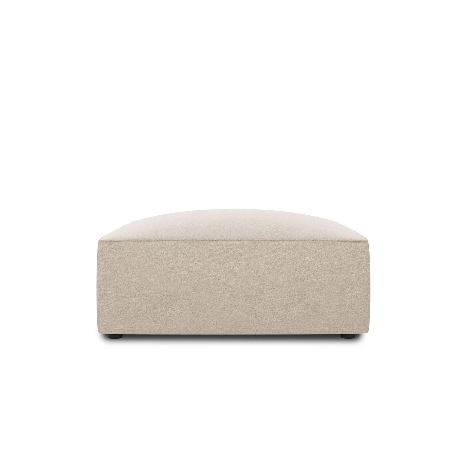 Windsor & Co Sao Hocker - Velvet  - Beige