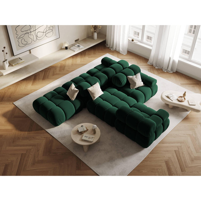 Milo Casa Tropea Modulair Bank Element - Hocker - Flessengroen