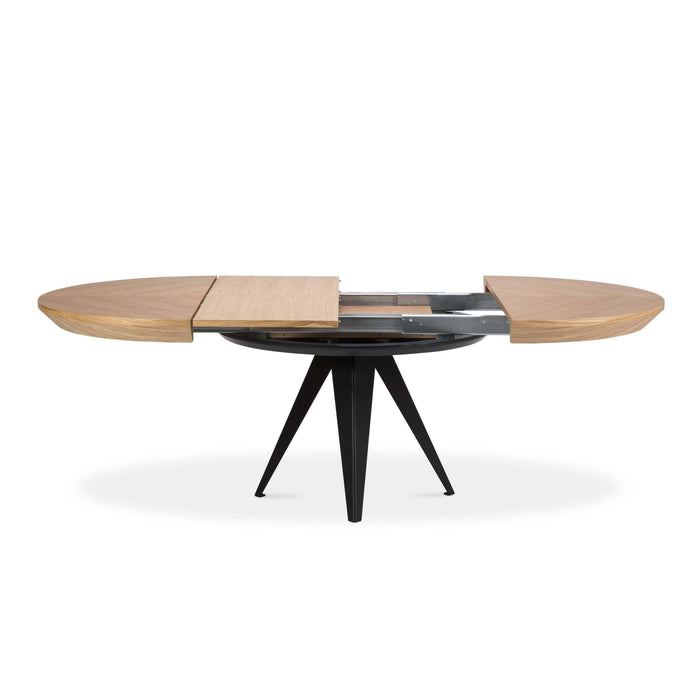 Windsor & Co Magnus Eettafel Uitschuifbaar Ø 120/220 cm - Naturel Eiken