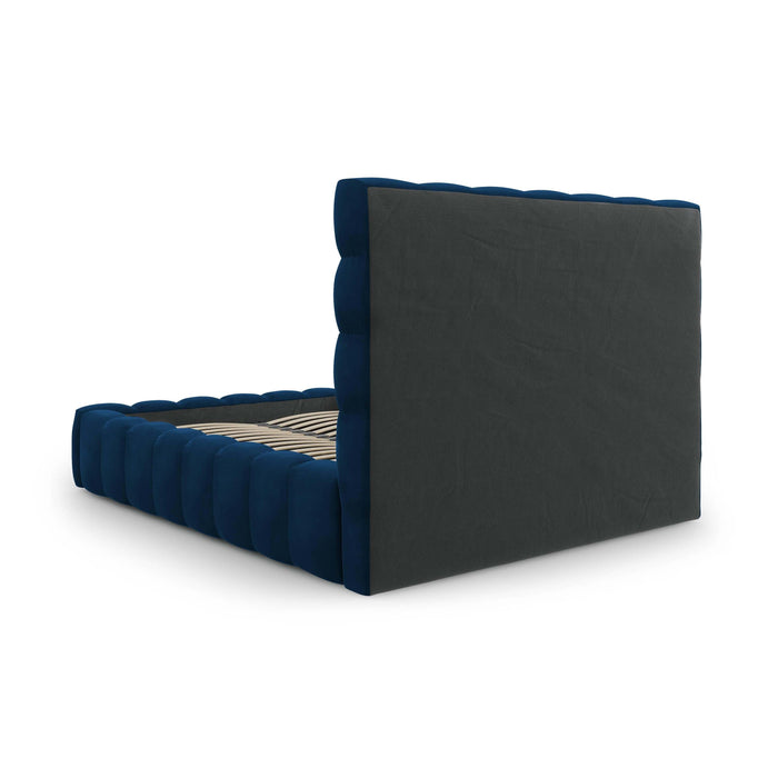 Cosmopolitan Design Bali Bedframe met Opbergruimte - 140 x 200 cm - Koningsblauw