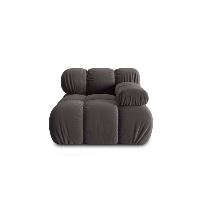 Milo Casa Tropea Modulair Bank Element - Hoek  Rechts - Donkergrijs