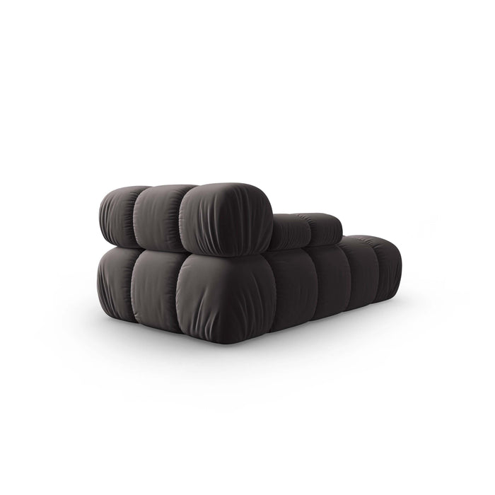 Milo Casa Tropea Modulair Bank Element - Chaise Longue Links - Donkergrijs