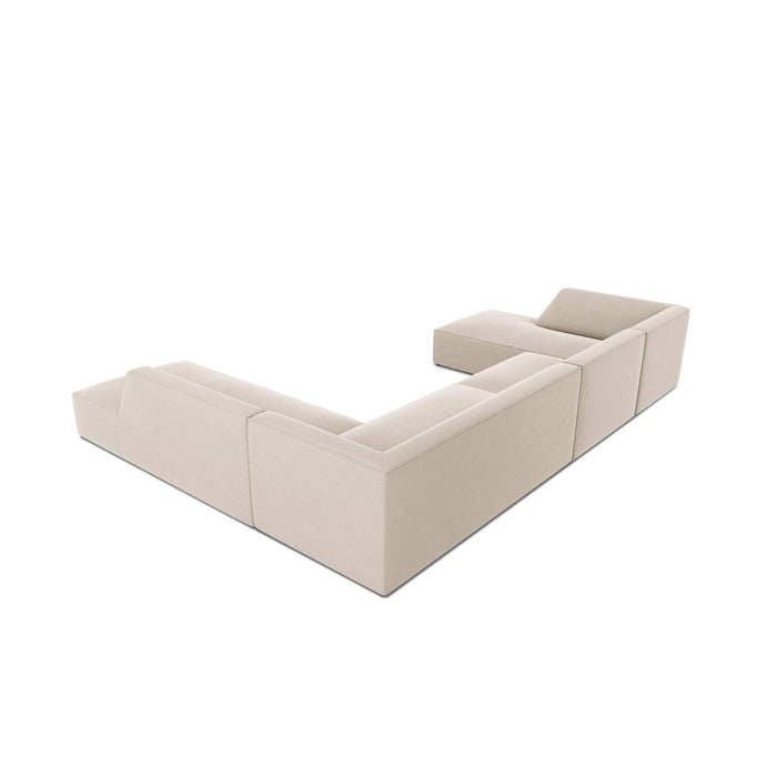 Windsor & Co Sao U-bank - Hoek Rechts - Velvet - Beige