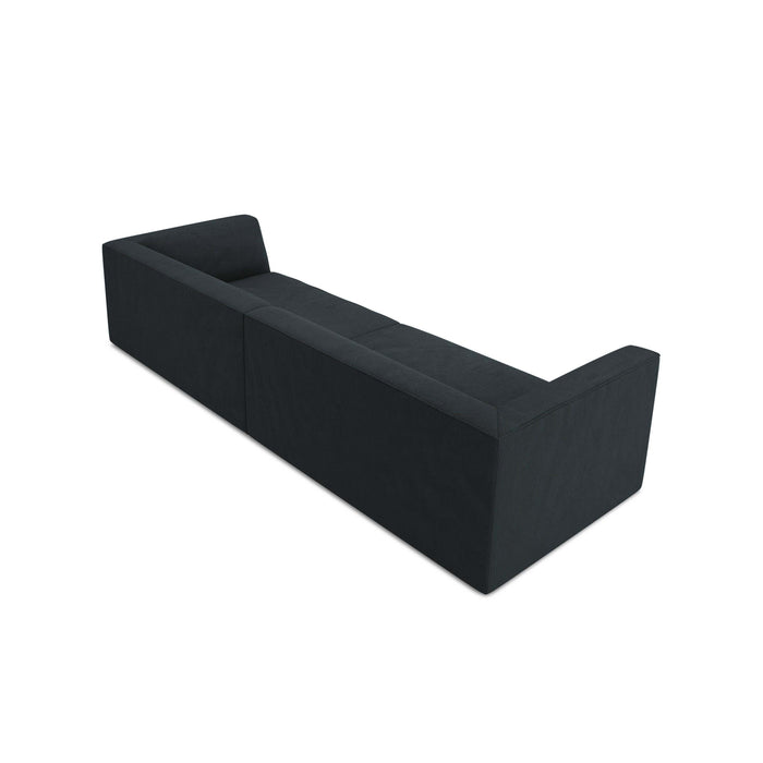 Windsor & Co Sao 4-zitsbank - Ribstof - Blauw