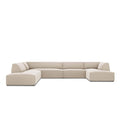 Windsor & Co Sao U-bank - Hoek Links - Velvet - Beige