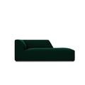Windsor & Co Sao Chaise Longue Rechts - Velvet - Flessengroen