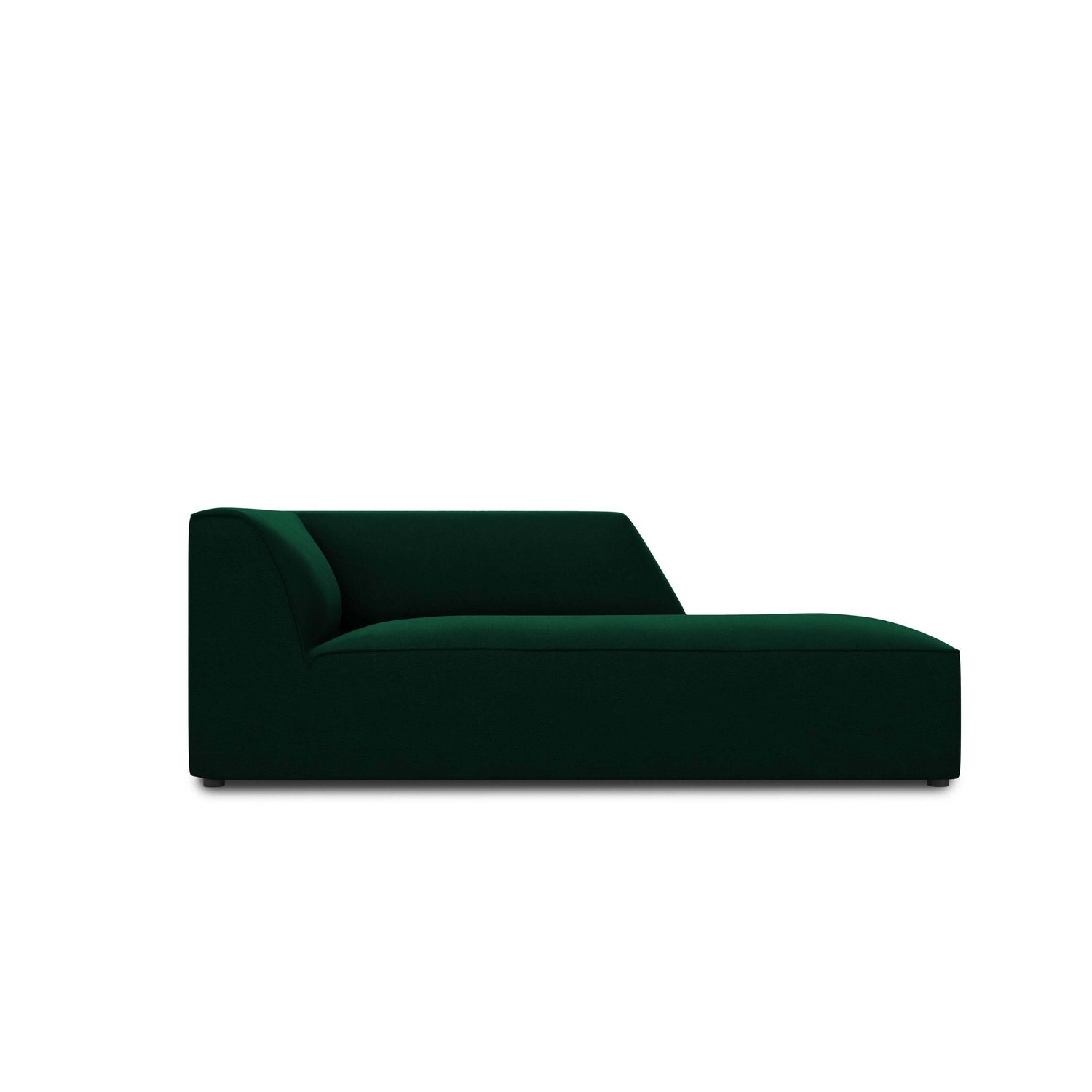 Windsor & Co Sao Chaise Longue Rechts - Velvet - Flessengroen