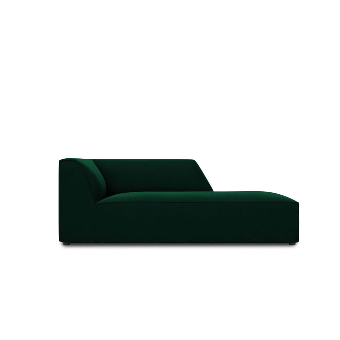 Windsor & Co Sao Chaise Longue Rechts - Velvet - Flessengroen
