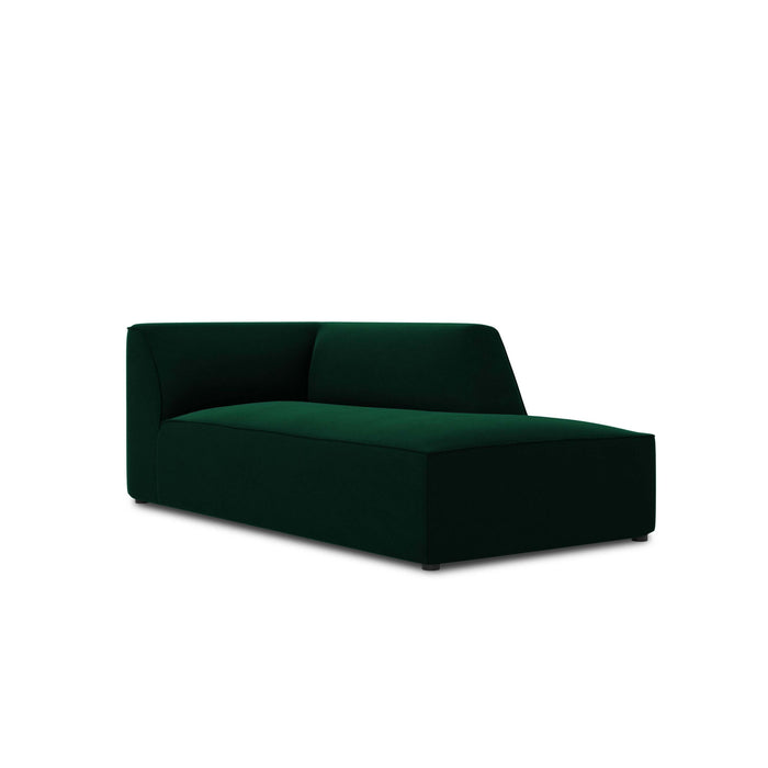 Windsor & Co Sao Chaise Longue Rechts - Velvet - Flessengroen
