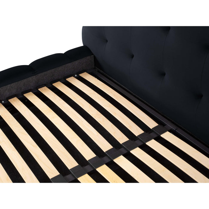 Cosmopolitan Design Bali Bedframe met Opbergruimte - 160 x 200 cm - Donkerblauw